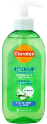 Гель охлаждающий после загара Carroten Panthenol и Aloe After Sun Cooling Gel, 200 мл