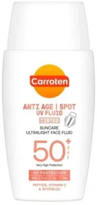 Тонирующий флюид для лица Carroten Antiage Antispot Tinted Face Fluid SPF 50+, 50 мл