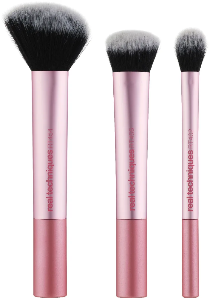 Набор кистей для румян Real Techniques Peak Cheek Brush Set, 3 шт