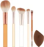 Набор кистей для макияжа Real Techniques New Nudes 2.0 Soft-Focus Face Set, 6 шт — фото 2