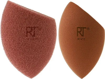 Спонжи для макияжа Real Techniques New Nudes 2.0 Bare Finish Sponge Duo, 2 шт