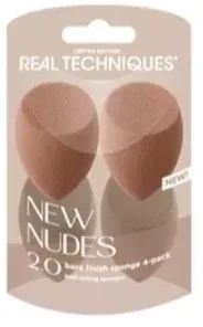 Набор спонжей для макияжа Real Techniques New Nudes 2.0 Bare Finish, 4 шт