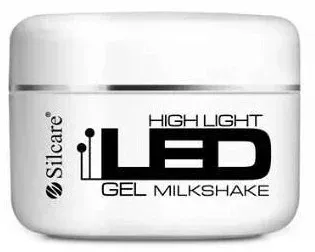 Гель для наращивания ногтей Silcare High Light LED Gel Milkshake Builder Gel, 100 г