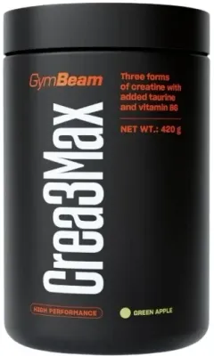 БАД Креатин GymBeam Creatine Crea3Max Green Apple, зелёное яблоко, 420 г