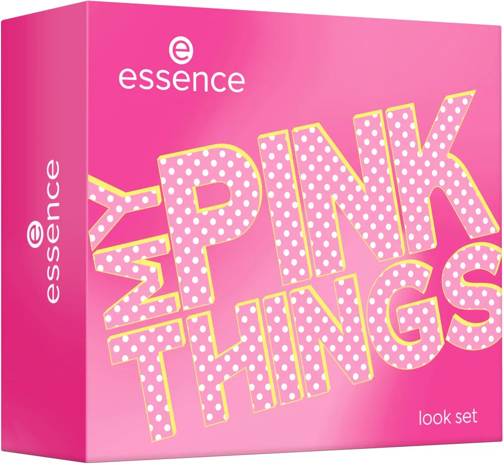 Набор для макияжа Essence My Pink Things Look Set из 10 продуктов