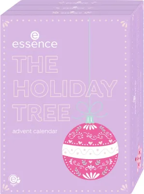 Адвент-календарь Essence The Holiday Tree Advent Calendar с косметикой для макияжа, 24 продукта