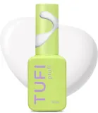 Гель-лак Tufi Profi Gel Polish, универсальный, гибридный, 10 мл, оттенок 01 - Ultra White — фото 5