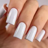 Гель-лак Tufi Profi Gel Polish, универсальный, гибридный, 10 мл, оттенок 01 - Ultra White — фото 6