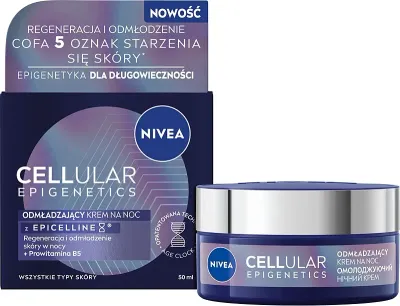 Крем для лица NIVEA Cellular Epigenetics ночной, возвращающий молодость, 50 мл