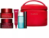 Clarins Super Restorative Luxury Collection подарочный набор для ухода за лицом и глазами: дневной и ночной крем, средство для век, тушь, 6 средств — фото 1