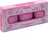 Iteritalia Capri Peony мыло растительное пилированное Пион Капри набор 3 x 125 г, туалетное, с ароматом пиона, Triple Milled — фото 1