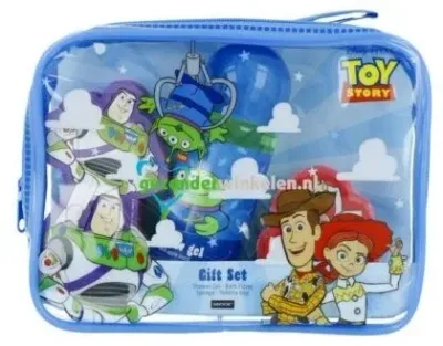 Набор для ванны Sence Disney Toy Story Bath Gift Set: бомбочка, гель для душа, мочалка, сумка