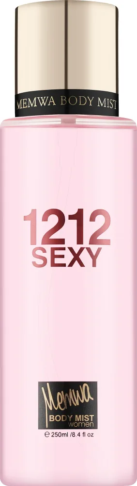 Мист для тела парфюмированный Memwa 1212 Sexy Body Mist, 250 мл