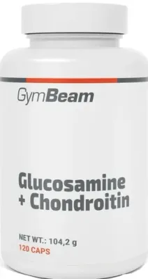 БАД Глюкозамин + хондроитин GymBeam Glucosamine+Chondroitin Caps, 120 шт