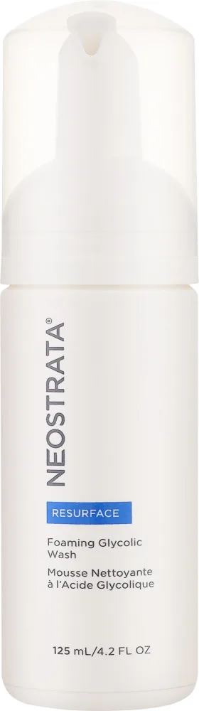 NeoStrata Resurface Foaming Glycolic Wash пенка для умывания лица с гликолевой и лактобионовой кислотами 125 мл, обновляющая