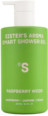 Sister's Aroma Smart Raspberry Wood гель для душа с ароматом малины и дерева, скваланом и маслом авокадо 250 мл