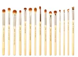 Набор кистей для макияжа Jessup Bamboo Eyes Brushes Set T137, 15 шт — фото 1