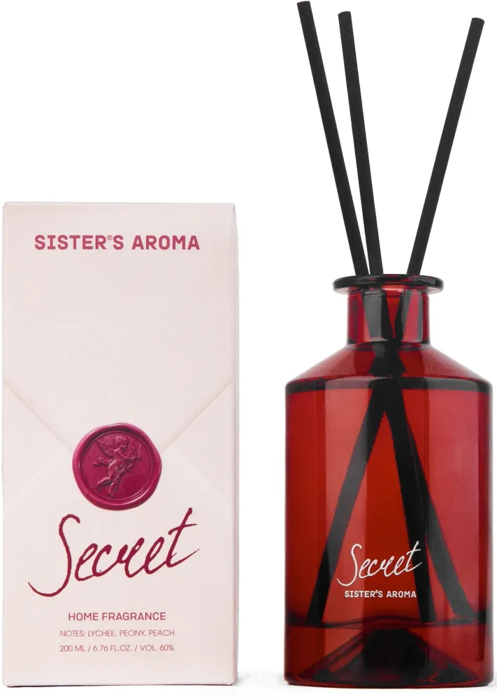 Аромат для дома Sister's Aroma Secret Home Fragrance с палочками, 200 мл