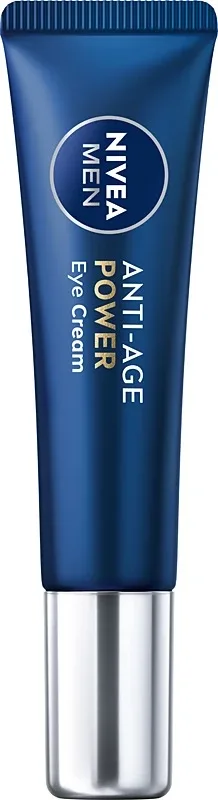 NIVEA MEN Anti-Age Power Eye Cream мужской антивозрастной крем для век с коэнзимом Q10 и гиалуроновой кислотой 15 мл
