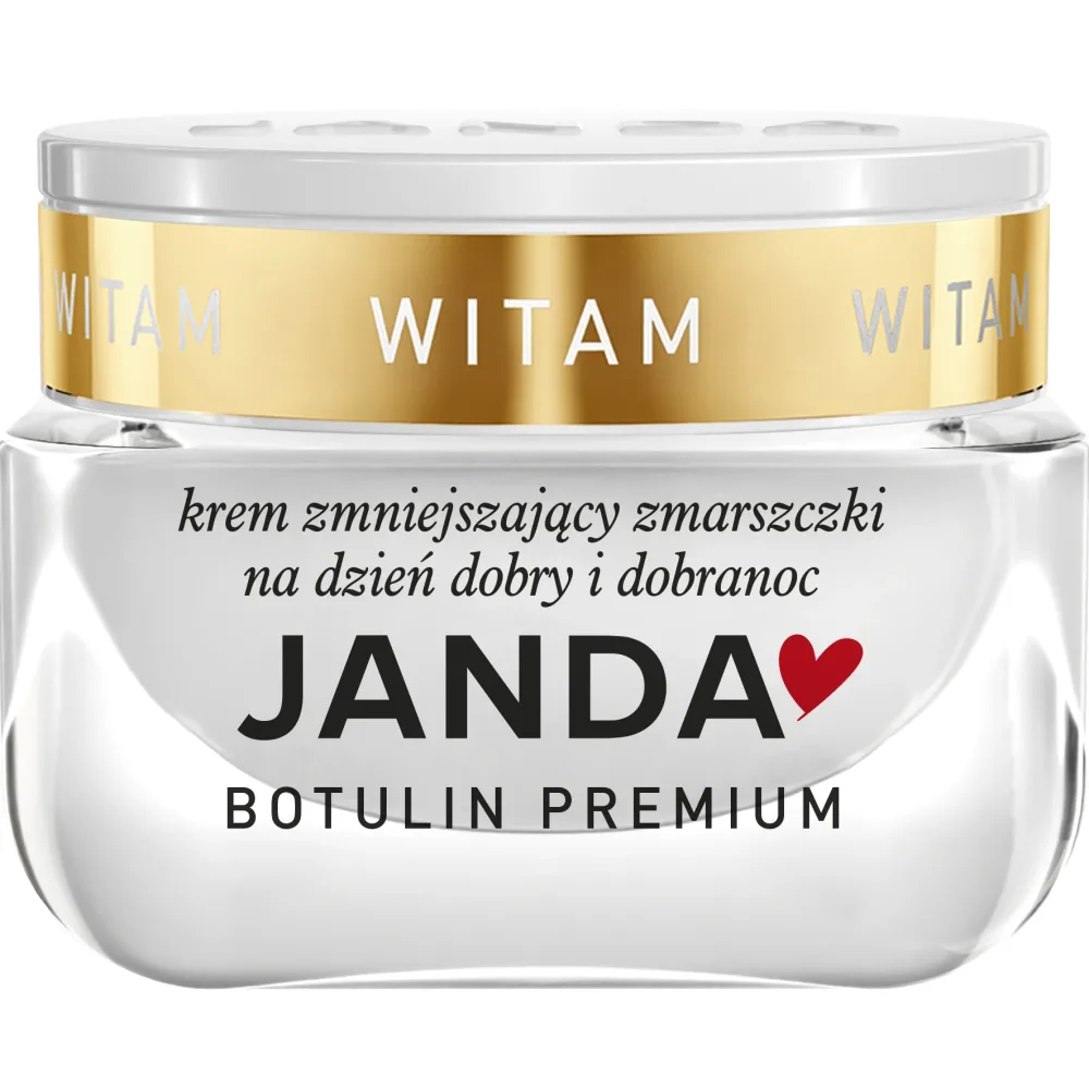 Janda Botulin Premium крем для лица против морщин 50 мл с гиалуроновой кислотой и маслом опунции