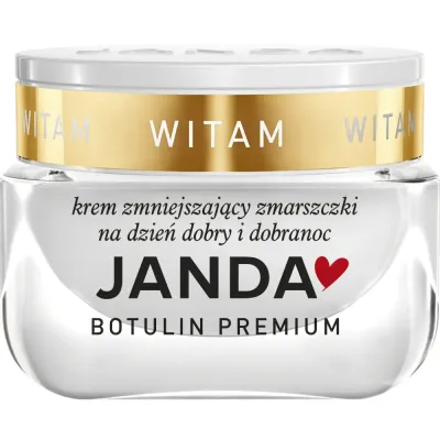 Janda Botulin Premium крем для лица против морщин 50 мл с гиалуроновой кислотой и маслом опунции