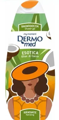 Dermomed Exotic Coconut Elixir гель для душа Кокосовый эликсир 500 мл, с ароматом кокоса