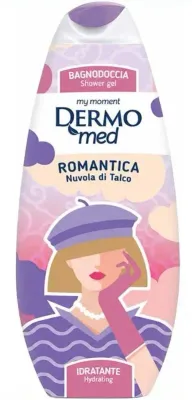 Dermomed Romantic гель для душа Тальковое облачко 500 мл, Talc Cloud, с пудровым ароматом талька