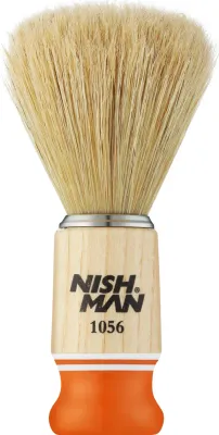 Помазок для бритья Nishman 1056, оранжевый, 1 шт