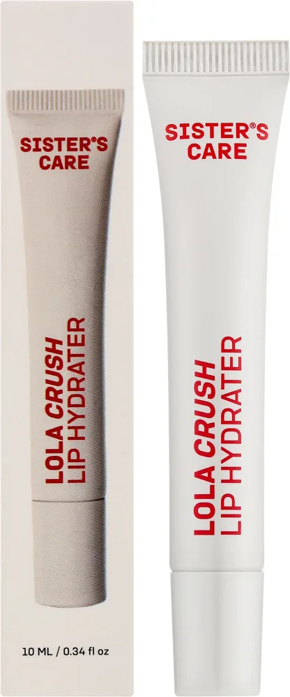 Sister's Aroma Sisters Care Lip Hydrater Lola Crush увлажняющий оттеночный бальзам для губ с гиалуронатом натрия, 10 мл