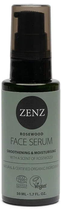 Zenz Organic Rosewood Face Serum сыворотка для лица питательная 50 мл, органическая сыворотка для лица