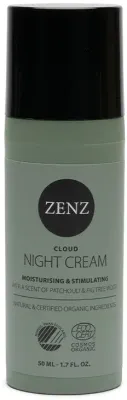 Zenz Organic Cloud Night Cream крем для лица ночной с маслом ши, морошкой и овсом 50 мл