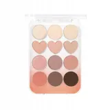 Палетка теней для век Colorgram Pint Point Eyeshadow Palette, 5,3 г, оттенок 01 - Sunny+ Oat = Peach — фото 1