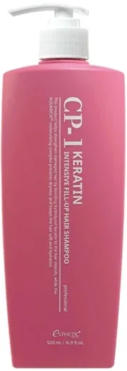 Шампунь для волос Esthetic House CP-1 Keratin Fill-Up Shampoo интенсивно восстанавливающий