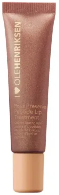 Olehenriksen Pout Preserve Peptide Lip Treatment пептидный бальзам для губ, оттенок Glimmer Cocoa Creme, 12 мл