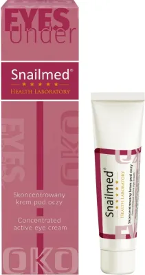 Snailmed B-tox Like Active Eye Cream концентрированный крем для кожи вокруг глаз против морщин с церамидами и маслом авокадо 25 мл