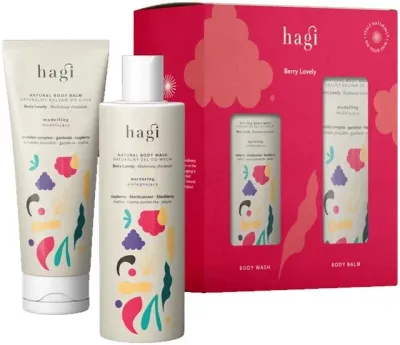 Набор Hagi Berry Lovely: гель для душа 300 мл и моделирующий бальзам для тела 200 мл
