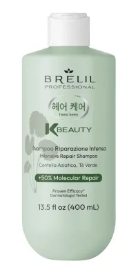 Шампунь для волос Brelil K-Beauty Intensive Repair Shampoo, интенсивно восстанавливающий, 400 мл