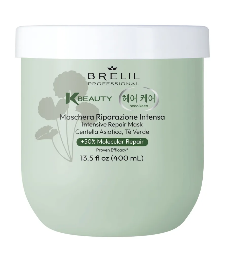 Маска для волос Brelil K-Beauty Intensive Repair Mask, интенсивно восстанавливающая, 400 мл