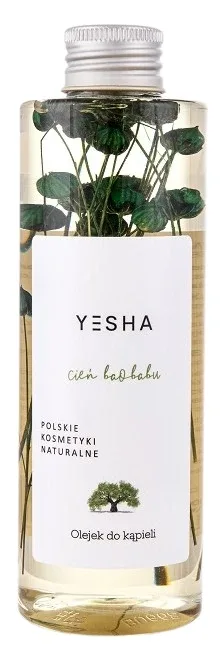 Масло для ванны Yesha Bath Oil натуральное «Тень баобаба», 200 мл