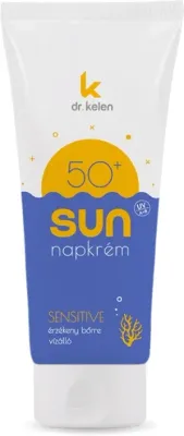 Dr.Kelen Sun SPF 50 Sensitive солнцезащитный бальзам для чувствительной кожи тела 100 мл высокая защита от солнца