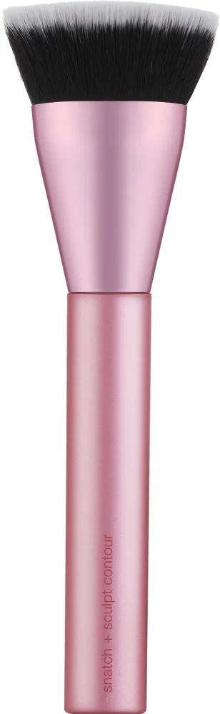 Кисть для контурирования лица Real Techniques Snatch + Sculpt Contour Makeup Brush 463, розовая