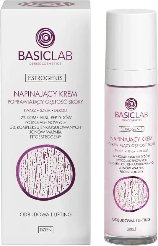 Крем для лица BasicLab Dermocosmetics Estrogenis дневной, укрепляющий