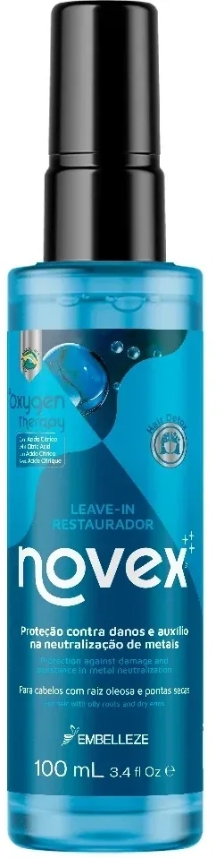 Кондиционер для волос несмываемый Novex Oxygen Therapy Leave-in Conditioner балансирующий, 100 мл
