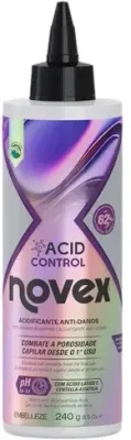 Средство для волос Novex Acid Control, восстанавливающее баланс pH, 240 г