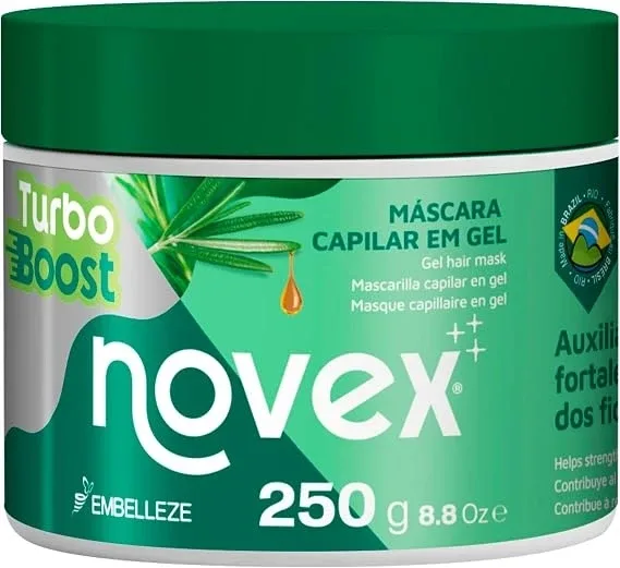 Маска для волос Novex Turbo Boost Gel Hair Mask гелевая, укрепляющая, 250 г