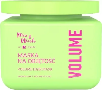 Маска для волос HiSkin Mix и Wash Volume Hair Mask, для объёма, 300 мл