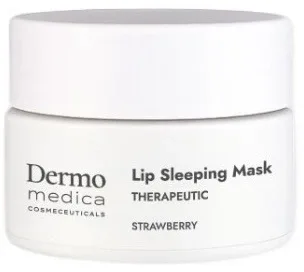 Маска для губ Dermomedica Therapeutic Lip Sleeping Mask Strawberry ночная, 14 г