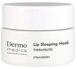 Маска для губ Dermomedica Therapeutic Lip Sleeping Mask Strawberry ночная, 14 г