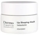 Маска для губ Dermomedica Therapeutic Lip Sleeping Mask Strawberry ночная, 14 г — фото 1