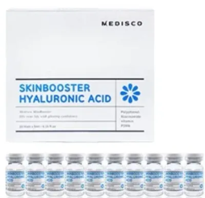 Medisco SkinBooster Hyaluronic Acid сыворотка для лица ампульная с гиалуроновой кислотой 10 x 5 мл, курс увлажнения